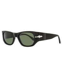 Persol - Rectangular Sunglasses Po3307s 95/31 Black 52mm - Lyst