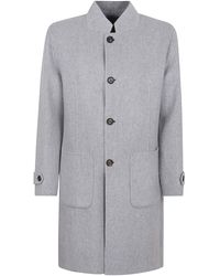 Eleventy - Light Cashmere And Wool Jacket - Lyst