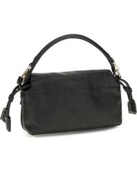 Fendi - Small Baguette Soft Nappa Leather Handbag Upper: Lamb Ovis Aries Shoulder Bags - Lyst
