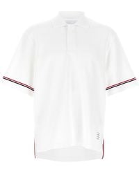 Thom Browne - 'Rugby' Polo Shirt - Lyst