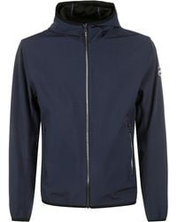 Colmar - Logo Patch Hooded Zipped Jacket - Lyst