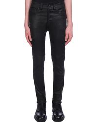 Salvatore Santoro Pants In Leather - Black