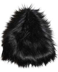 Dolce & Gabbana - Acrylic Fur Bucket Hat - Lyst