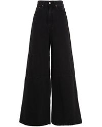 MM6 by Maison Martin Margiela Wide-leg jeans for Women | Online Sale up to  60% off | Lyst