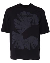Emporio Armani - Cotton T-shirt - Lyst
