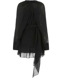 Maison Margiela - Silk Mini Dress - Lyst