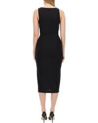 Moschino - Slim Fit Dress Polyester - Lyst
