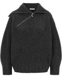 The Attico - The Attico Virgin Wool And Cashmere Cardigan - Lyst