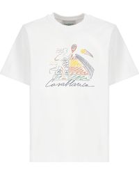 Casablancabrand - Jeu De Crayon T-Shirt - Lyst