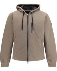 Moose Knuckles - Hooded Down Jacket - Lyst