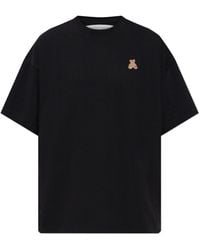 Palm Angels - T-Shirt With A Distinctive Teddy Bear Motif - Lyst