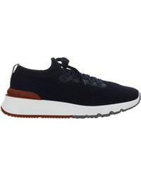 Brunello Cucinelli - Cotton Sneakers Upper: Cotton; Sole: Rubber - Lyst