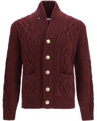 Brunello Cucinelli - Cable-Knit Cashmere Cardigan Kashmir/Capra Hircus - Lyst
