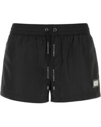 Dolce & Gabbana - Polyester Swimming Shorts - Lyst