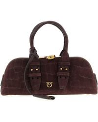 Pinko - Escape Baguette Hand Bags Bordeaux - Lyst