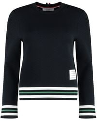 Thom Browne - Cotton-blend Sweatshirt - Lyst