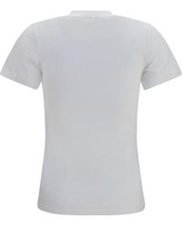 TOTEME - T-Shirt V-Neck Cotton T-Shirts & Jerseys - Lyst