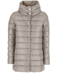 Herno - Down Jacket Amelia A Line Polyamide Puffer - Lyst