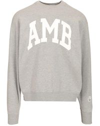 Ambush - Crewneck Cotton Sweatshirt Sweatshirts - Lyst
