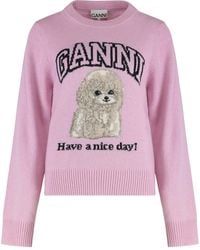 Ganni - Poodle Jumper - Lyst