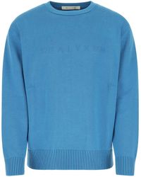 1017 ALYX 9SM - Turquoise Cotton Sweater - Lyst
