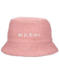 Marni - Raffia Bucket Hat - Lyst
