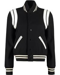 Saint Laurent - Teddy Jacket - Lyst