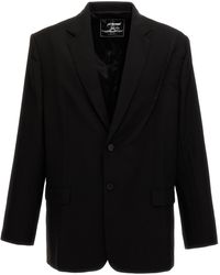 Y. Project - 'Pinched Logo' Blazer - Lyst