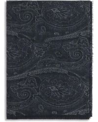 Etro - Paisley Scarf Modal; Kashmir/Capra Hircus - Lyst