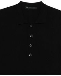 Low Brand - Sweater With Button Placket Wool - Lyst