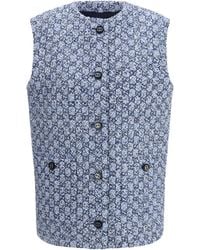 Gucci - Gg Tweed Vest Blazers & Vests - Lyst
