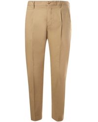 Incotex - Trousers With Pleats - Lyst