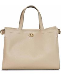 Burberry - Cotswolds Leather Tote Bag<Br - Lyst