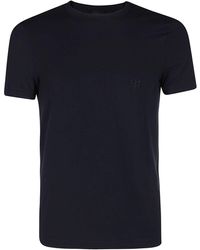 Giorgio Armani T-shirt in Blue for Men | Lyst