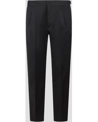 Low Brand - Rivale Tropical Wool Trousers - Lyst