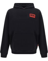 DIESEL not Cool Anymore Hoodie in White for Men Lyst