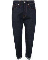 Nine:inthe:morning - Classic Jeans With Lapel - Lyst