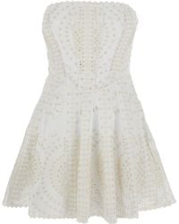 Charo Ruiz - Clem' Dress With Flounce Skirt - Lyst