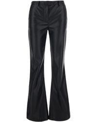 Le Plain - Eco-Leather Pants Trousers - Lyst