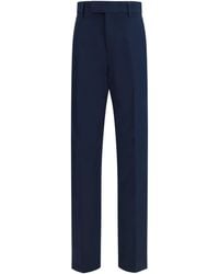 Ferragamo - Cotton And Cashmere Chinos Pants Cotton; Kashmir/Capra Hircus - Lyst