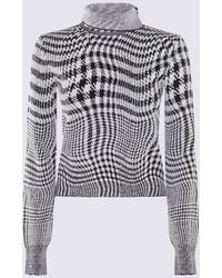 Burberry - And Wool Blend Jumper - Lyst