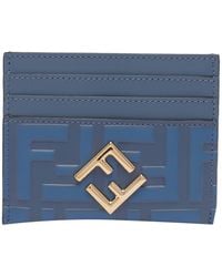 Fendi - Ff Logo Cards Holder - Lyst