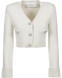 Self-Portrait Cardigans for Women - Up to 40% off | Lyst