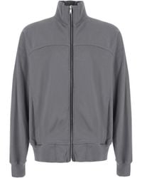 Rick Owens - Zip-Front Jogger Sweatshirt Cotton Sweatshirts - Lyst
