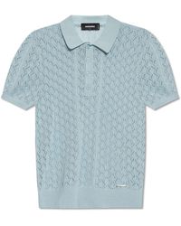 DSquared² - Cotton Polo Shirt, - Lyst
