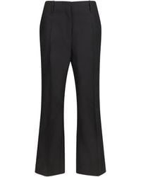 Dries Van Noten - Trousers Cropped Tailored Wool (Ovis Aries) - Lyst