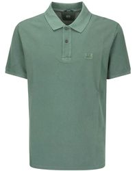 C.P. Company - 24/1 Piquet Resist Dyed Polo Shirt - Lyst