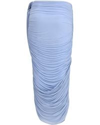 Magda Butrym - Draped Midi Skirt - Lyst