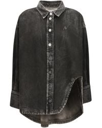 The Attico - Denim Shirt - Lyst