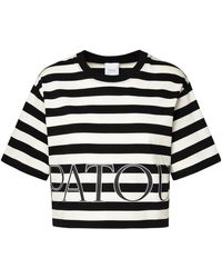 Patou - Two-tone Cotton T-shirt - Lyst